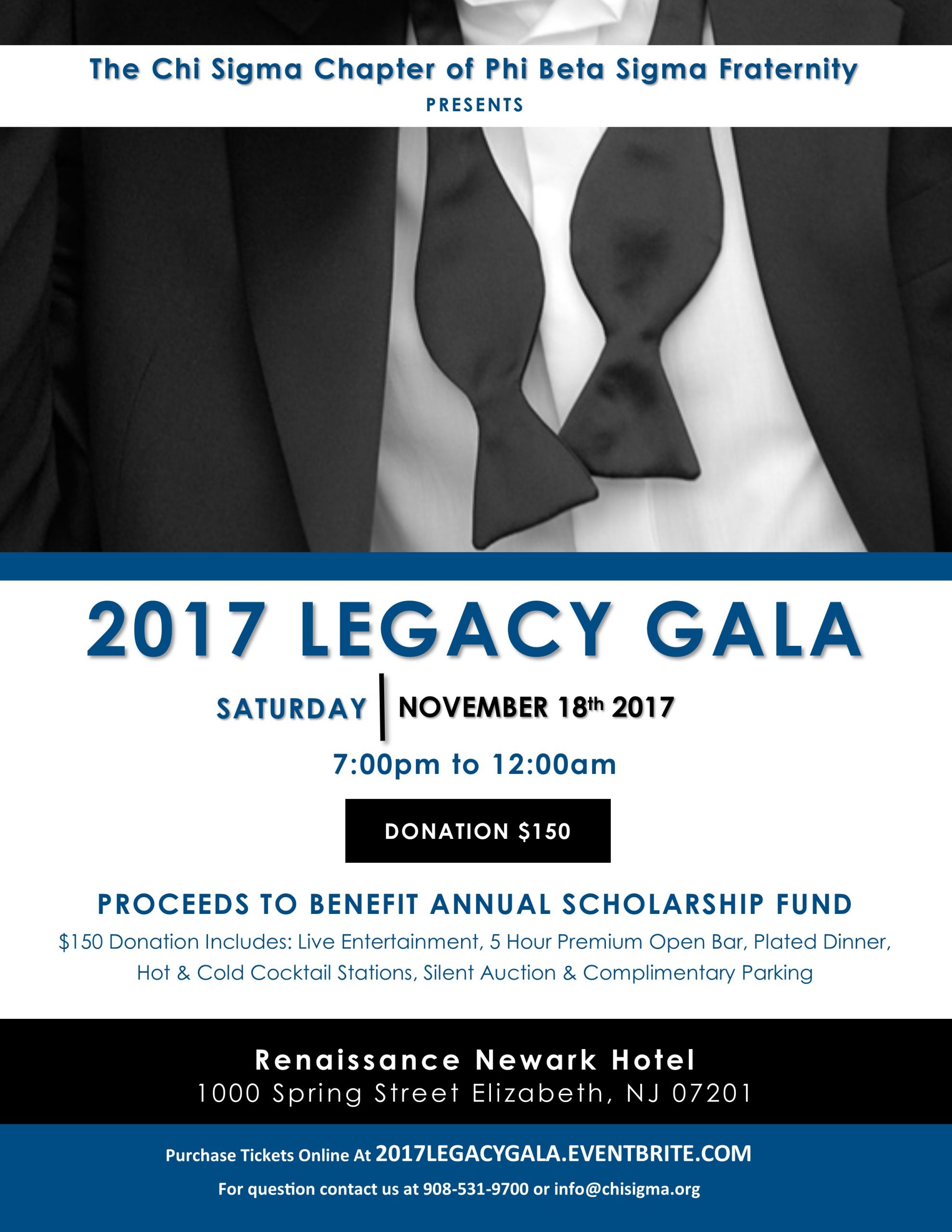 2017 Chi Sigma Legacy Gala